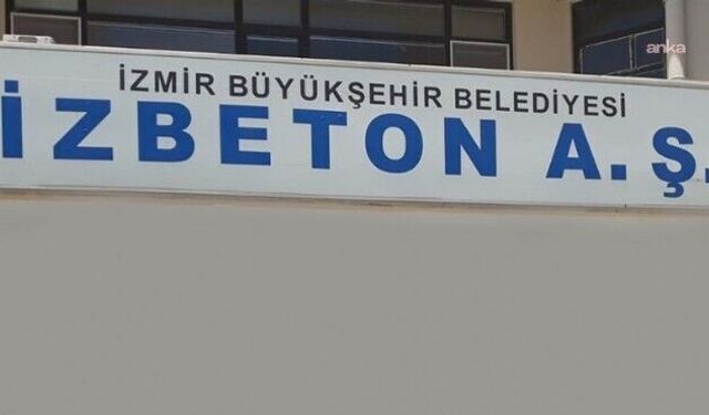İZBETON’a bir operasyon daha