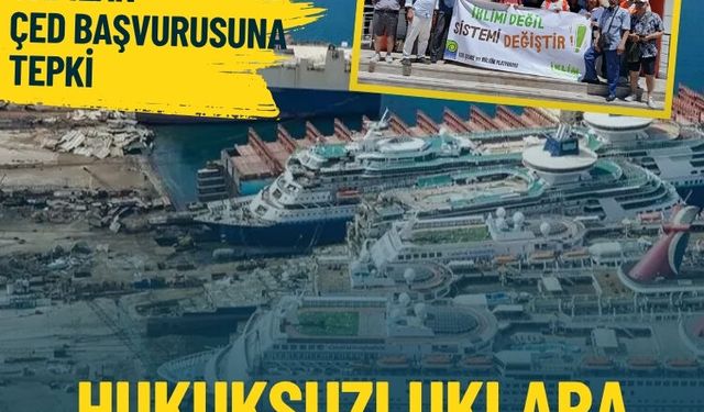 Çevrecilerden ‘gemi söküm’ için yapılan ÇED başvurusuna tepki: Hukuksuzluklara kılıf yaratma çabası