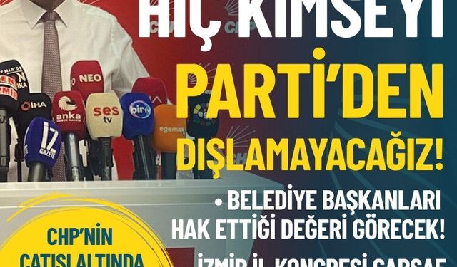Gümrükçü’den birlik mesajları: Kimseyi dışlamayacağız!