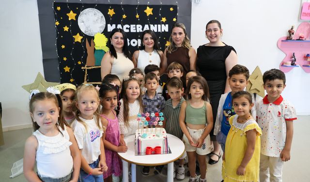 Bucalı miniklerin yıl sonu heyecanı