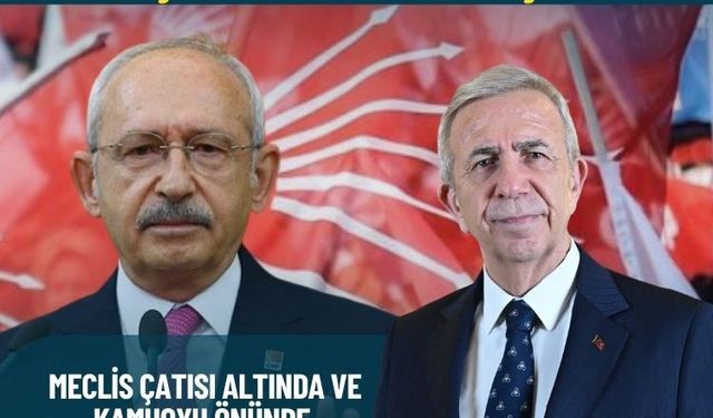 Mansur Yavaş’tan Kılıçdaroğlu’na çağrı