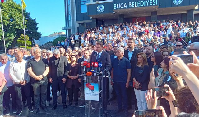 CHP İzmir’den Buca’da ortak tepki: Bu operasyonlar siyasi hazımsızlığın sonucu