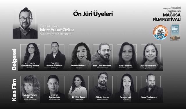 Uluslararası Mağusa Film Festivali’nde ön eleme heyecanı başladı