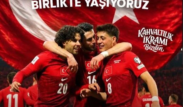 Milli maç heyecanı Çiğli’de dev ekranda olacak