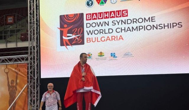 İzmir’in özel sporcusu Alper, dünya şampiyonu