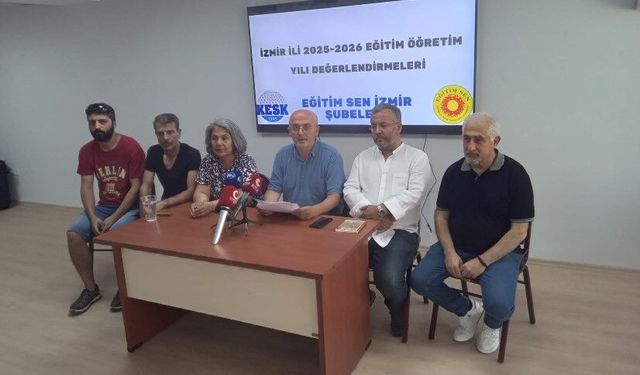 Eğitim Sen İzmir'den yıl sonu raporu: Eğitimde yapısal kriz derinleşiyor
