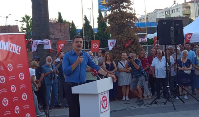 Erkan Baş İzmir'de: Bugün buradan rahatsız bir şekilde evinize dönmenizi istiyorum