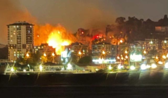 Karşıyaka’da yangın: Ağaçlık alanda alevler kısa sürede yayıldı