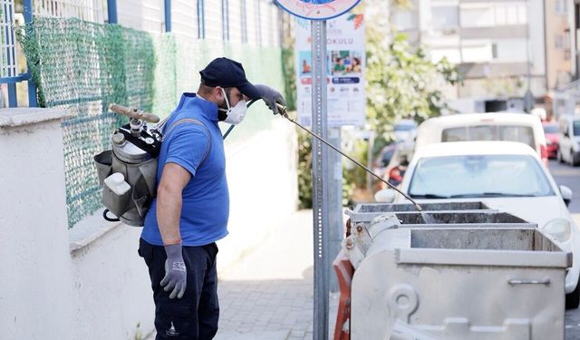 Balçova Belediyesi’nden haşerelere karşı seferberlik