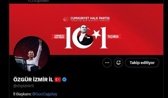 CHP İzmir İl Başkanlığının adı değiştirildi
