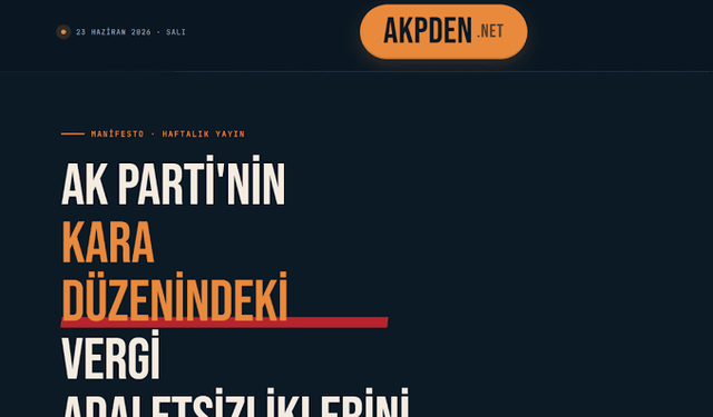 Erişime engellenen 'akpden. com' gitti 'akpden. net' geldi