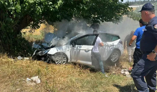 Menderes’te feci kaza: 1 ölü 3 yaralı