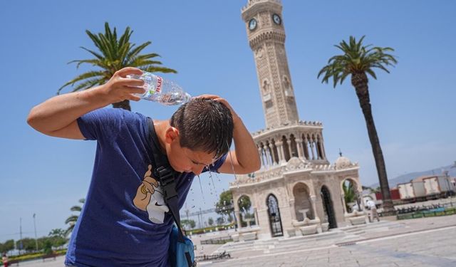 Meteoroloji İzmir’i uyardı: Güneş altında aktiviteden kaçının!