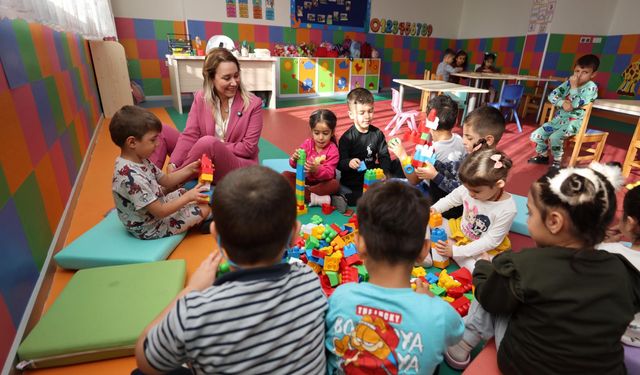 Çocuklar için ücretsiz oyun evinin kayıtları başladı