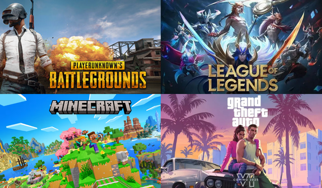 Dünya çapında en çok oynanan oyun hangisi? Minecraft mı League of Legends mı?