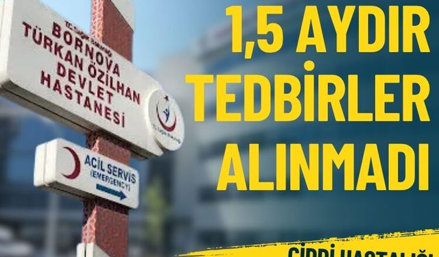 İzmir’deki hastanede tahtakurusu paniği… 1,5 aydır çözülmedi