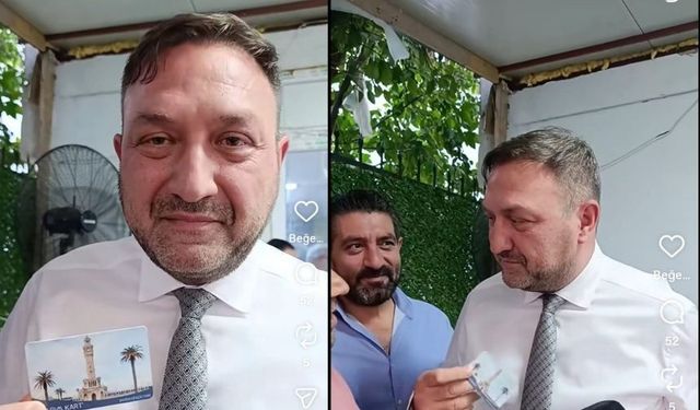 İl Başkanı Gümrükçü kent kartını gösterdi: ‘Siyasetçi halktan kaçmaz’