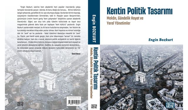'Kentin Politik Tasarımı' yerel yönetimlere ilham olacak: Bozkurt yeni kitabını imzalayacak