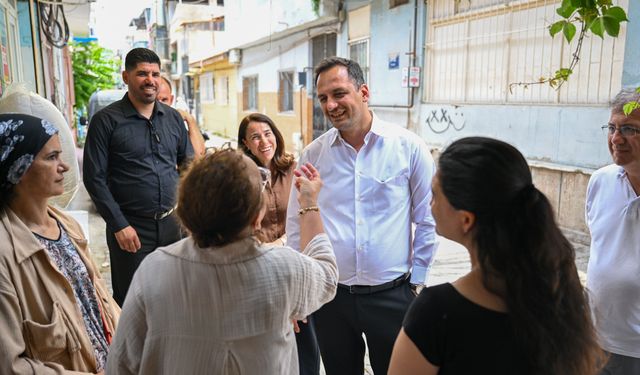 Başkan Eşki, Çamdibi’ndeki çalışmaları yerinde takip etti