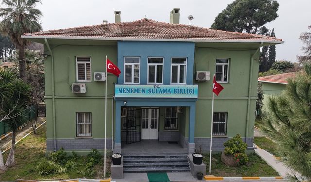 Menemen Sulama Birliği’nin araçları vitrinde