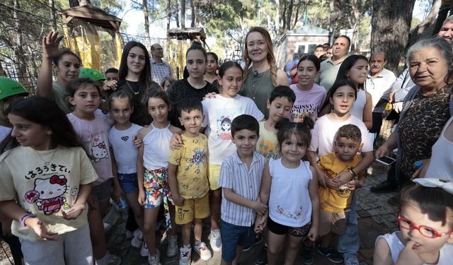 Konak'ta Macera Parkı yaz sezonuna coşkulu başlangıç yaptı