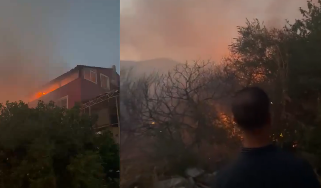 Bayraklı'daki yangın hızlı müdahaleyle kontrol altına alındı