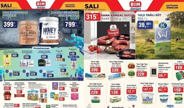 BİM'de bu salı neler var? 7 Temmuz 2026 kataloğu yayımlandı!