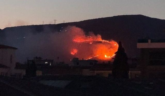 Çiğli Evka 2'de yangın: Müdahale sürüyor