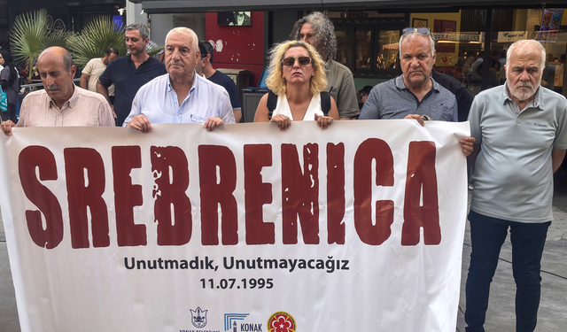 Srebrenitsa Soykırımı İzmir'de anıldı: Başkan Mutlu'dan 'insanlık suçu' çıkışı