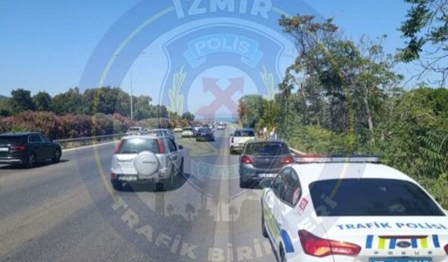 Güzebahçe’ye gidecekler için uyarı: Kaza var!