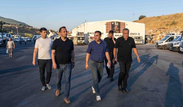Başkan Eşki’den sabah mesaisi: Kent bostanı sayısı artacak