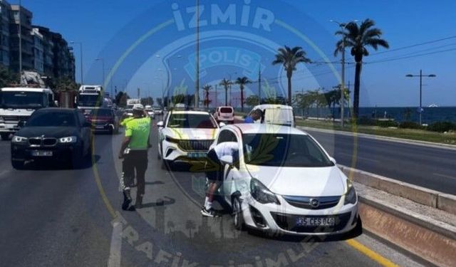 Göztepe tarafına gidecekler dikkat: Trafik kazası var!