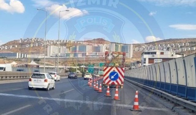 Karşıyaka istikametine gidecekler dikkat: Yol çalışması var!