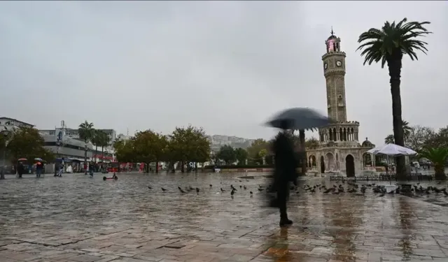 Şemsiyeleri hazırlayın! İzmir'de sağanak kapıda