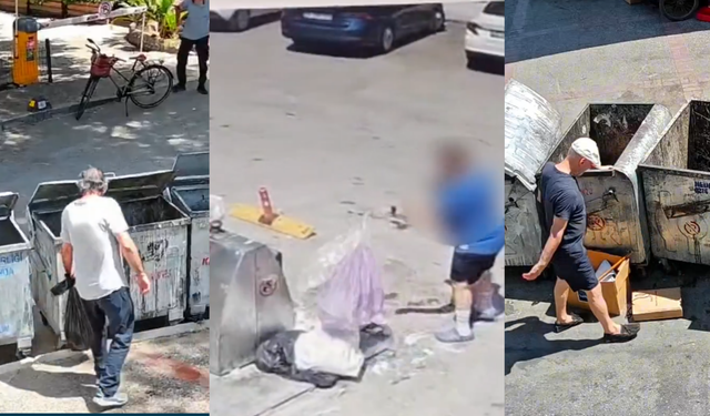Karşıyaka’da çöp kutularında sensörlü kamera dönemi: Çevreyi kirletenlere büyük ceza var!