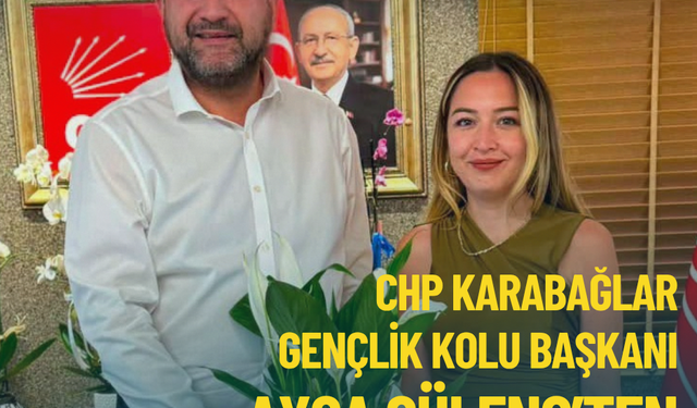 Gümrükçü’ye ziyaretler sürüyor: Karabağlar Gençlik Kolu Başkanı Ayça Gülenç’ten tebrik