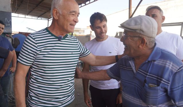 Seferihisar’da esnaf taleplerini Başkan Vekili Fuat Gümüş’e anlattı