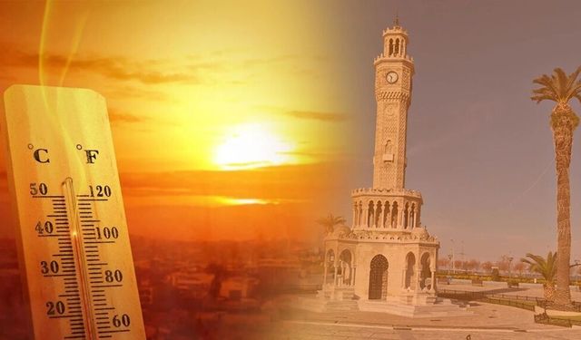 Serin hava gidiyor, sıcaklar geri geliyor! İzmir’de yeni haftanın hava raporu…