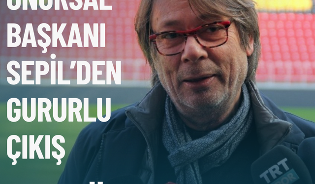Göztepe Onursal Başkanı Sepil’den gururlu çıkış: Borçsuz tek takımız!