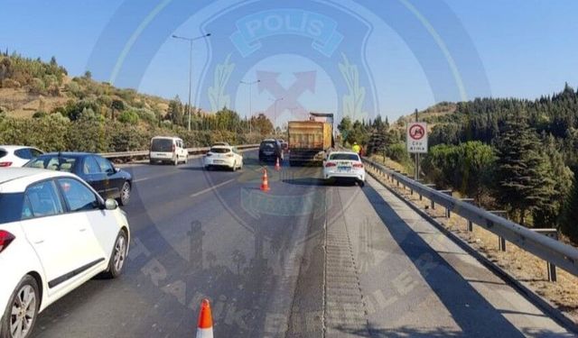 Işıkkent rampalara dikkat: Buca-Aydın ayrımına yakın bölgede araç arızası