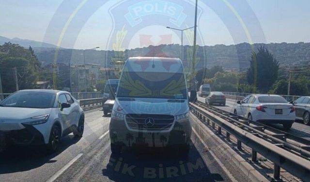 Buca Homeros Bulvarı’na dikkat: Arızalı araç var