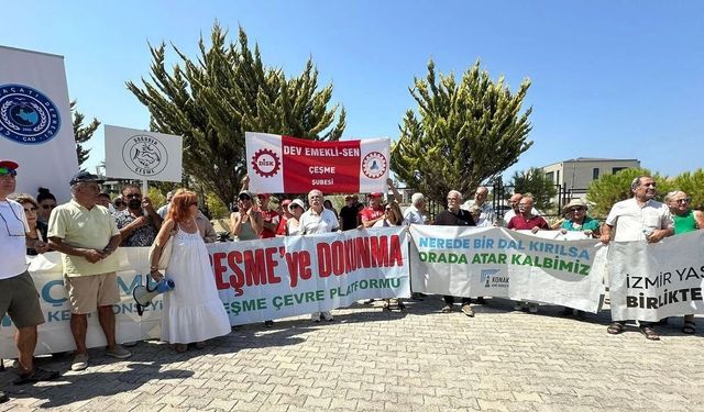 Çeşme'de GES onayına sert tepki: Hazine arazisi Sabancı ve Alman Eon'a peşkeş çekildi!
