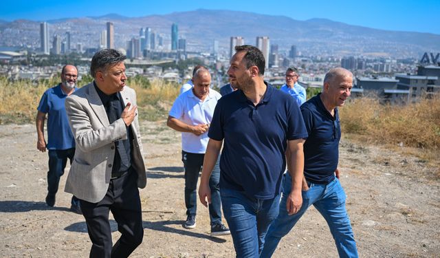 Başkan Eşki, MTK Sitesi'nde sorunları yerinde dinledi