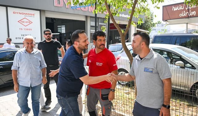 Başkan Eşki’den 3. Sanayi Sitesi’ne ortak akıl mesajı