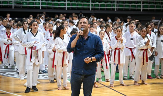 Bornova’da siyah kuşak mesaisi: Başkan Eşki’den velilere teşekkür