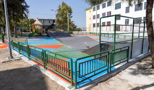 Karşıyaka’da gençlerin beklediği kaykay pisti açılıyor