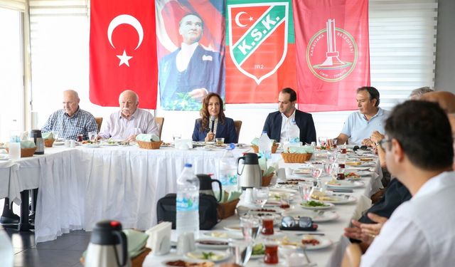 Camianın önemli isimleri bir arada: Gündem Karşıyaka Stadı