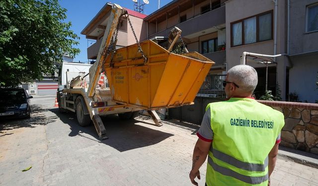 Gaziemir’de çevre kirliliğine geçit yok: Kaçak moloz dökümü yapanlara 413 bin TL ceza!