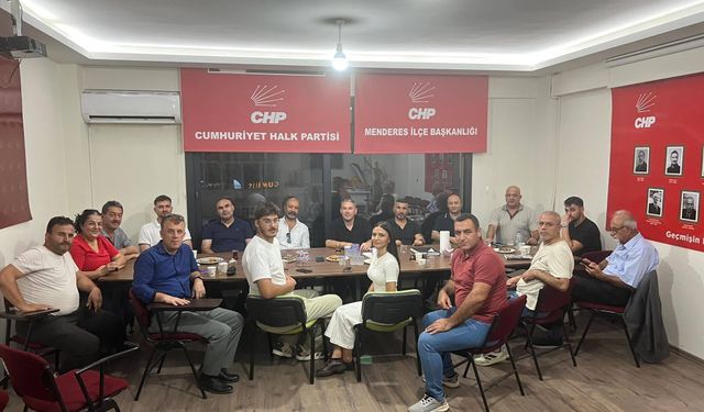 CHP Menderes’te yeni yönetim belli oldu… Başkan Karabel: Vatandaşlarımızla kucaklaşıyoruz