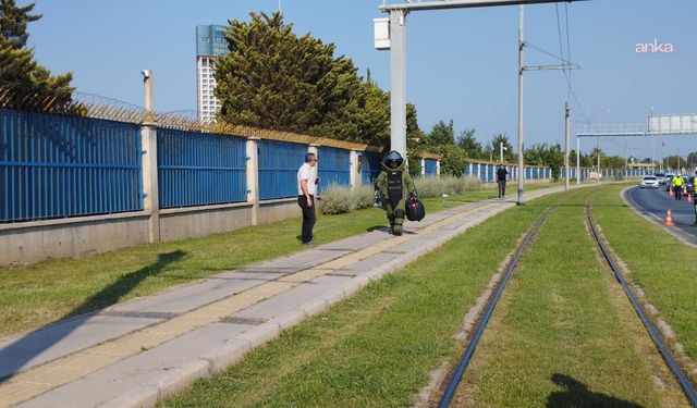 Konak'ta şüpheli çanta alarmı: Trafik ve tramvay seferleri durduruldu
